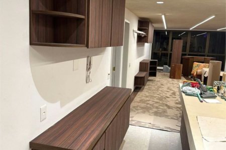 Apartamento Residencial para locação, Boqueirão, Santos - AP0808.