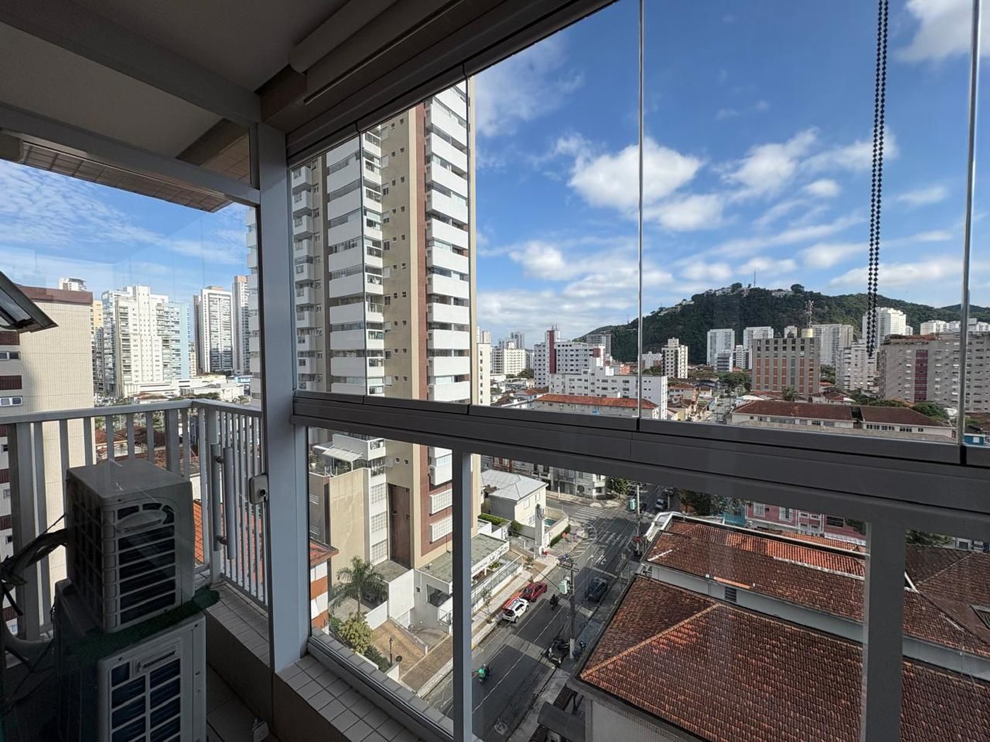Apartamento com 2 dormitórios à venda, 66 m² por R$ 800.000,00 - Campo Grande - Santos/SP