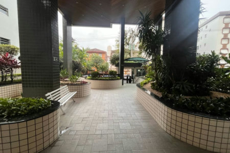 Apartamento com 2 dormitórios à venda, 84 m² por R$ 560.000,00 - Campo Grande - Santos/SP