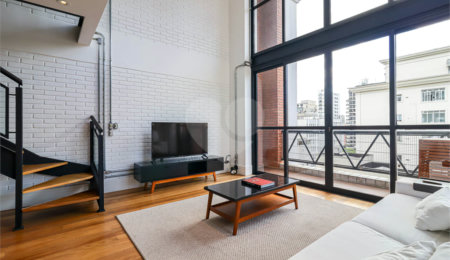 Apartamento à venda ou para alugar com 1 suíte em Jardim América, São Paulo, SP