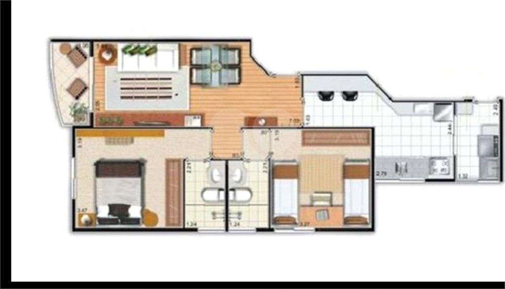 Apartamento à venda com 2 suítes em Santana, São Paulo, SP