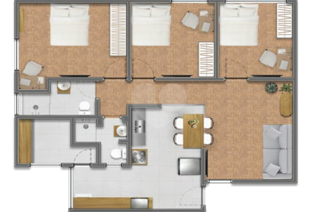 Apartamento à venda com 3 quartos em Cidade Monções, São Paulo, SP
