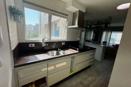 Apartamento Alto Padrão, 103 m² e 3 dormitórios à venda no José Menino - Santos/SP