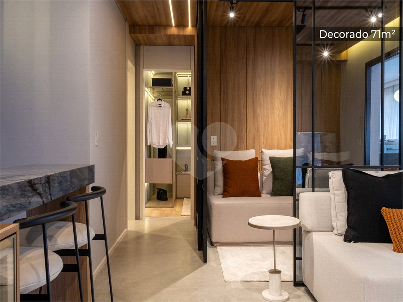Apartamento a venda em Moema, 53 m², vaga, lazer e próximo ao parque do Ibirapuera