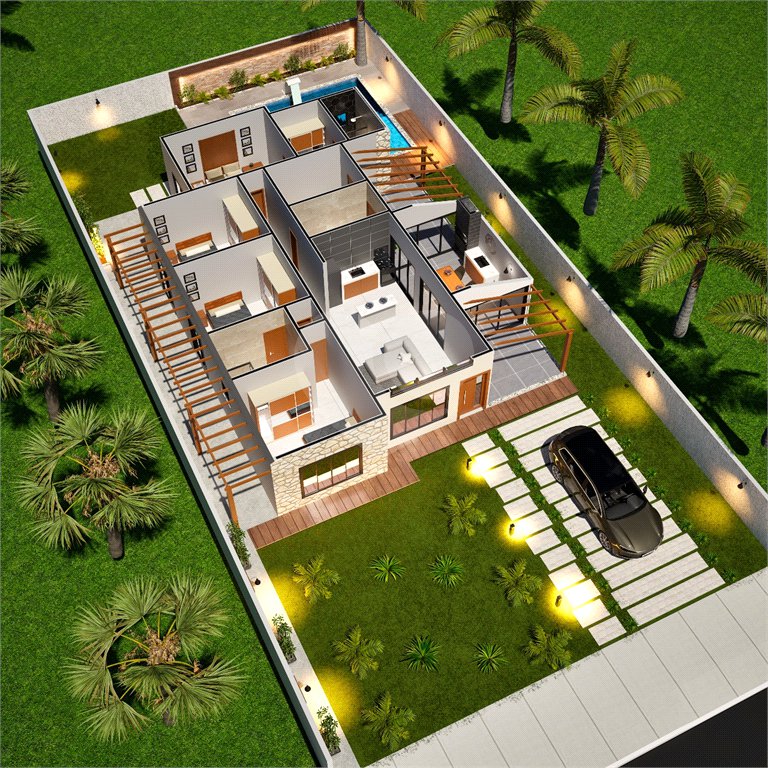 Casa à venda com 4 quartos, sendo 3 suítes, em Caravelas, Armação dos Búzios, RJ