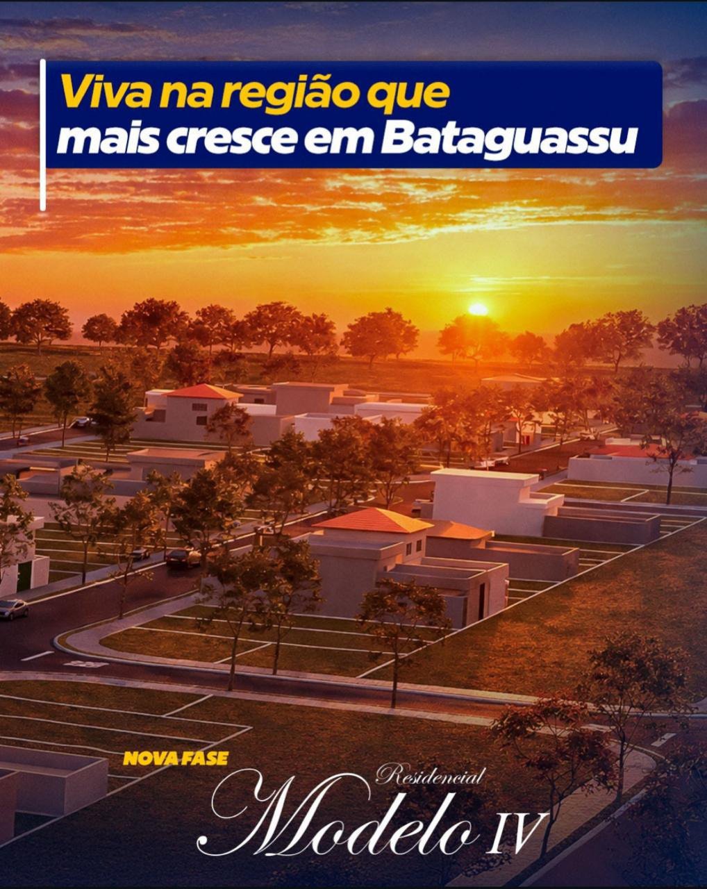 Terreno à venda no Residencial Modelo IV em Bataguassu - MS