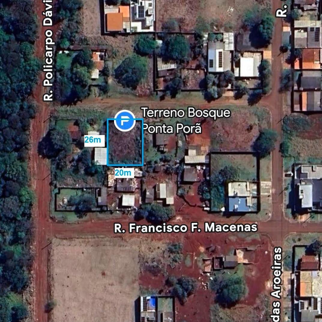 Terreno à venda em Bosque de Ponta Porã, Ponta Porã, MS