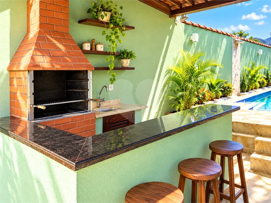 Casa à venda com 3 suítes em Indaiá, Caraguatatuba, SP