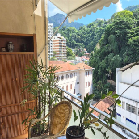 Apartamento à venda com 3 quartos, sendo 1 suíte, em Cosme Velho, Rio de Janeiro, RJ