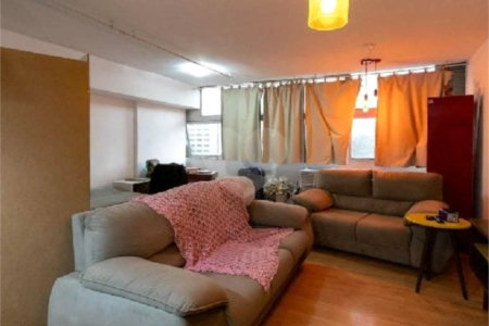 Studio à venda com 49m², 1 quarto e sem vaga