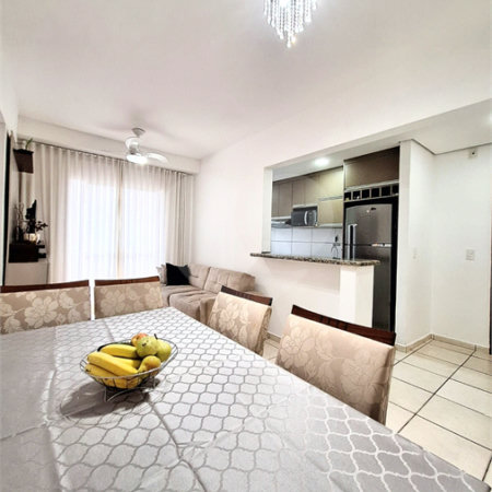 Apartamento à venda com 2 quartos, sendo 1 suíte,  em Residencial e Comercial Palmares, Ribeirão Preto, SP