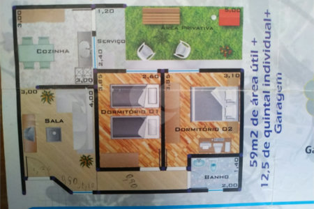Casa à venda com 2 quartos no condomínio Világio Vitória, Mogi das Cruzes - SP