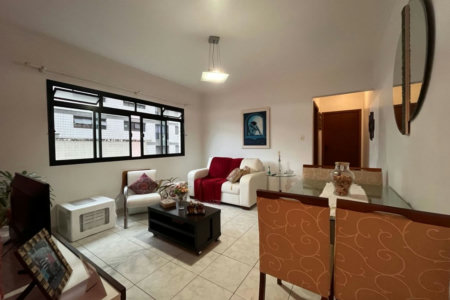 Apartamento com 2 dormitórios à venda, 84 m² por R$ 560.000,00 - Campo Grande - Santos/SP