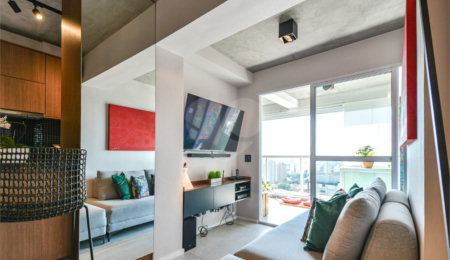 Apartamento à venda com 2 quartos, sendo 1 suíte,  em Campo Belo, São Paulo, SP
