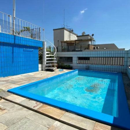 Cobertura com 4 dormitórios à venda, 400 m² por R$ 2.580.000,00 - Ponta da Praia - Santos/SP