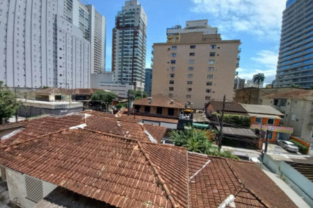 Apartamento com 3 dormitórios à venda, 80 m² por R$ 490.000,00 - Gonzaga - Santos/SP