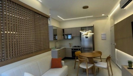 Apartamento à venda, 37 m² por R$ 368.744,00 - Centro - São Vicente/SP