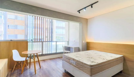 Apartamento para alugar com 1 quarto em Jardim das Acácias, São Paulo, SP