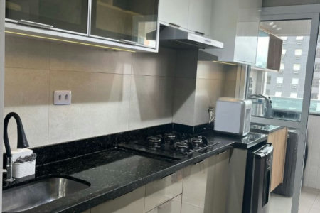 Apartamento com 2 dormitórios à venda, 59 m² por R$ 650.000,00 - Marapé - Santos/SP