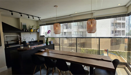Apartamento à venda com 3 quartos, sendo 2 suítes,  em Jardim das Acácias, São Paulo, SP