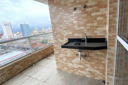 Apartamento Residencial à venda, Vila Valença, São Vicente - AP1065.