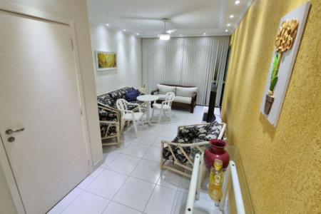 Apartamento com 3 dormitórios à venda, 92 m² por R$ 650.000,00 - Barra Funda - Guarujá/SP