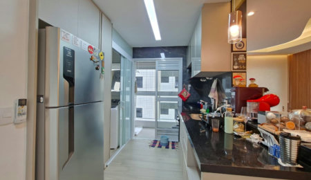 Apartamento com 2 dormitórios à venda, 82 m² por R$ 1.100.000,00 - Aparecida - Santos/SP