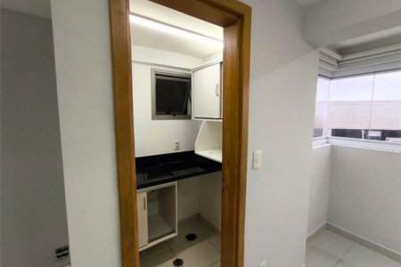 Sala Comercial para locação, Marapé, Santos - SA0043.