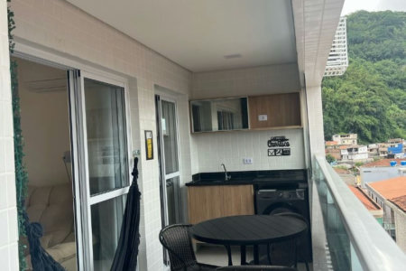 Apartamento com 2 dormitórios à venda, 59 m² por R$ 650.000,00 - Marapé - Santos/SP