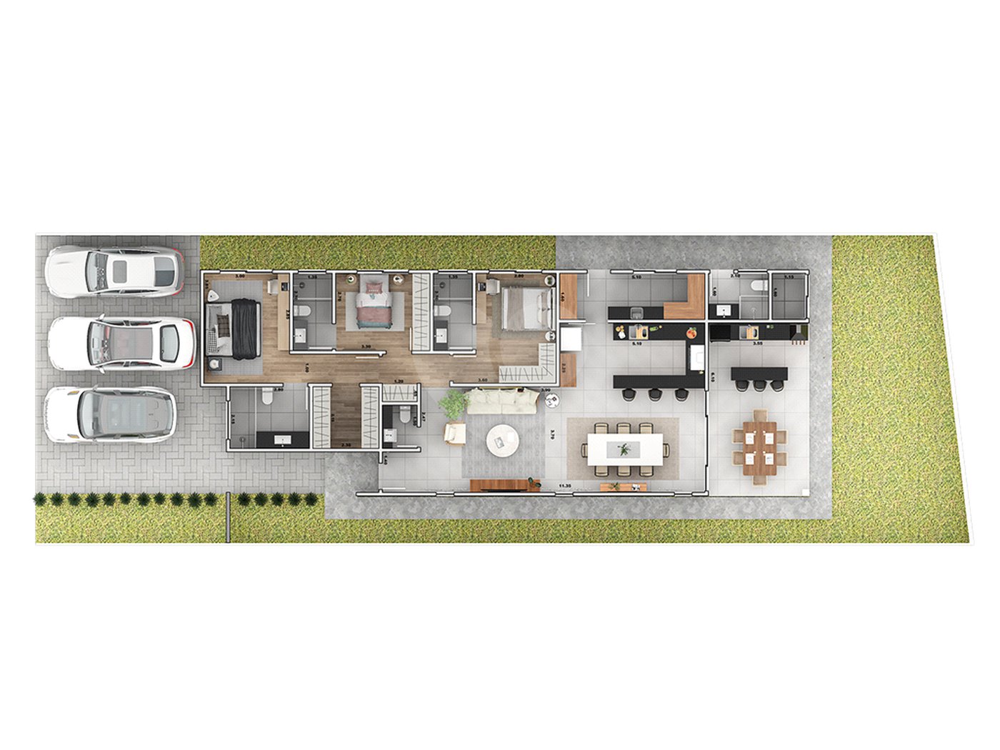 Casa à venda com 3 suítes no condomínio Juca 700, Atibaia - SP