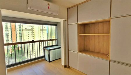 Apartamento à venda com 1 quarto em Brooklin Paulista, São Paulo, SP