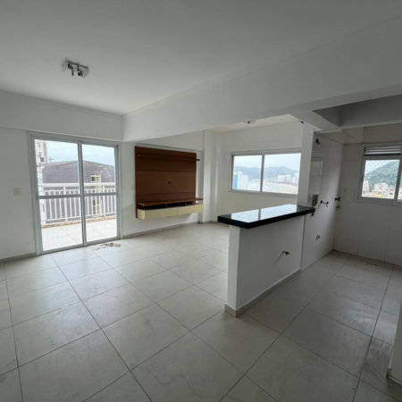 Cobertura com 2 dormitórios à venda, 98 m² por R$ 900.000,00 - José Menino - Santos/SP