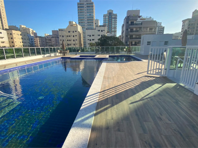 Apartamento à venda ou para alugar com 2 quartos, sendo 1 suíte,  em Enseada, Guarujá, SP