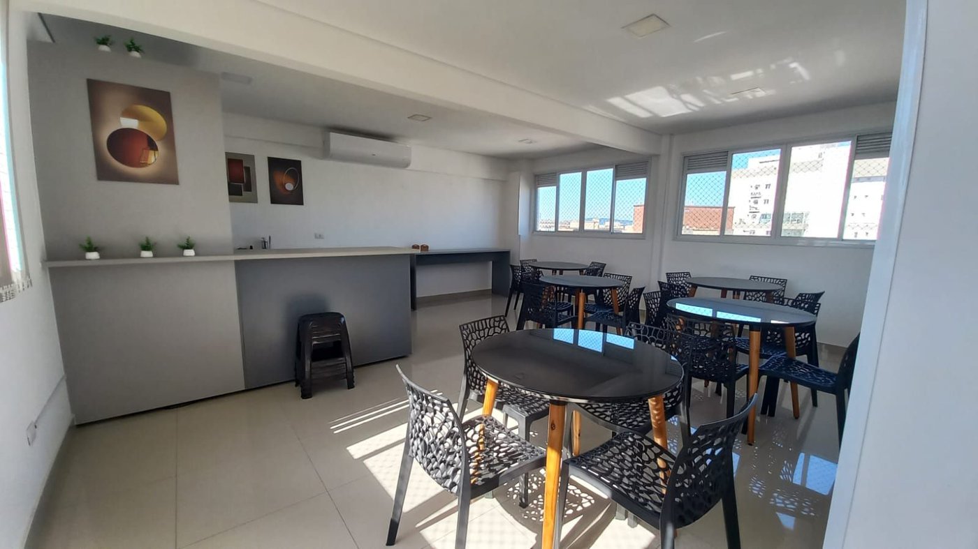 Apartamento com 2 dormitórios para alugar, 81 m² por R$ 5.300,00/mês - Boqueirão - Santos/SP