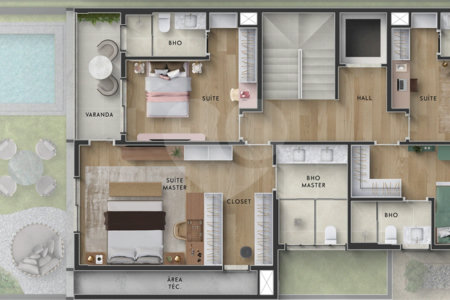 Casa à venda com 4 suítes no condomínio Tibiriça Green Home, São Paulo - SP