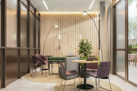 Studio na Vila Mariana, de 24m2 Pé Direito 3,7m
