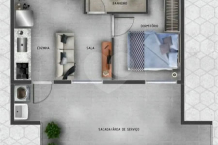 Apartamento à venda com 1 suíte em Santana, São Paulo, SP
