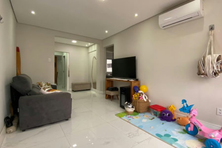 Apartamento com 2 dormitórios à venda, 87 m² por R$ 800.000,00 - Boqueirão - Santos/SP