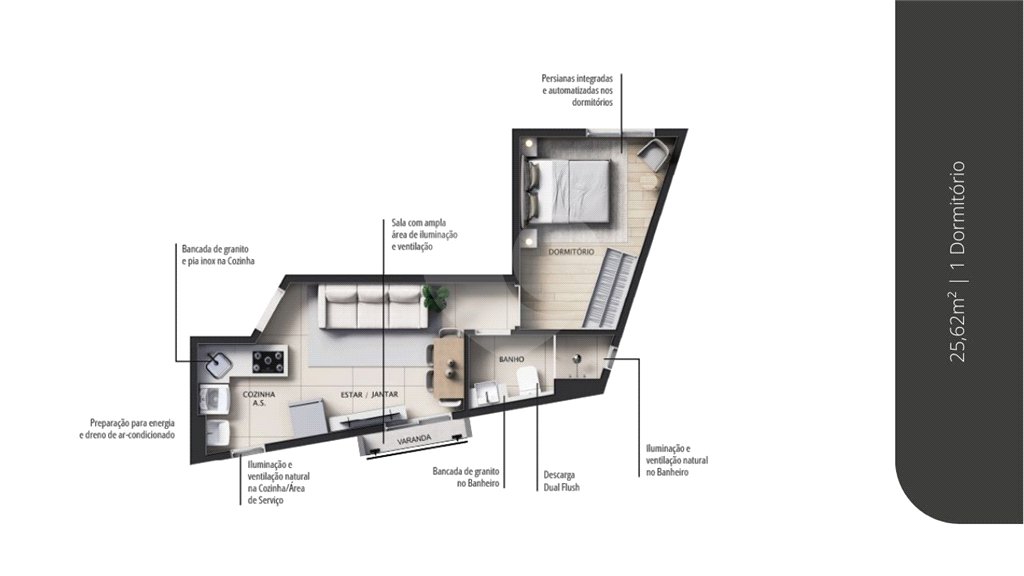 Apartamento à venda com 2 quartos em Lapa, São Paulo, SP