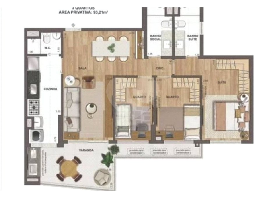 Apartamento à venda com 3 quartos, sendo 1 suíte,  em Tijuca, Rio de Janeiro, RJ