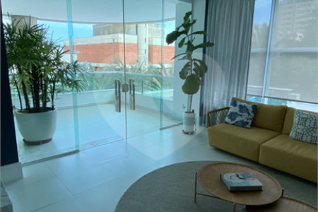 Apartamento Guarujá vista para o mar