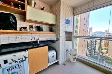 Apartamento com 3 dormitórios à venda, 181 m² por R$ 2.600.000,00 - Gonzaga - Santos/SP