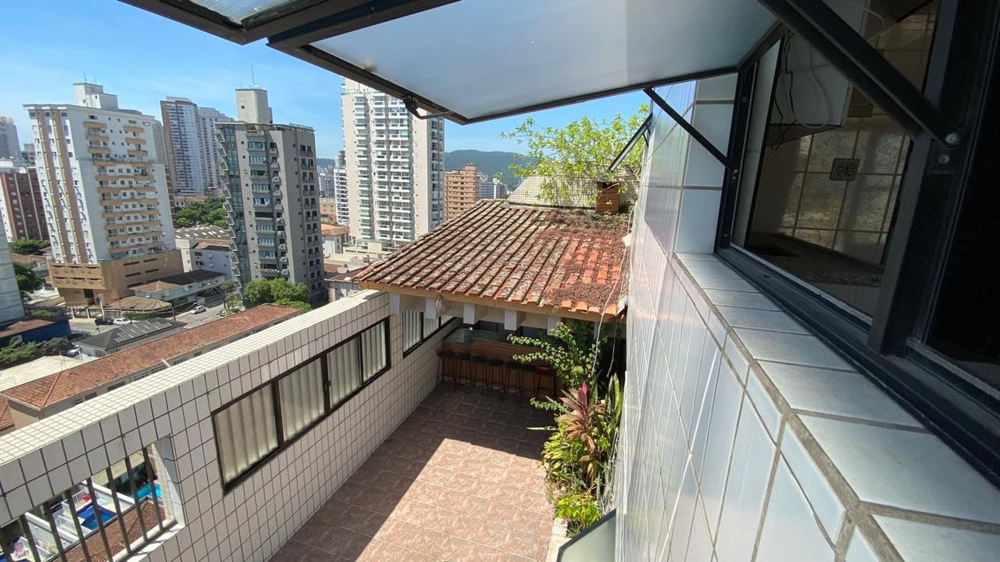 Cobertura com 4 dormitórios à venda, 400 m² por R$ 2.580.000,00 - Ponta da Praia - Santos/SP