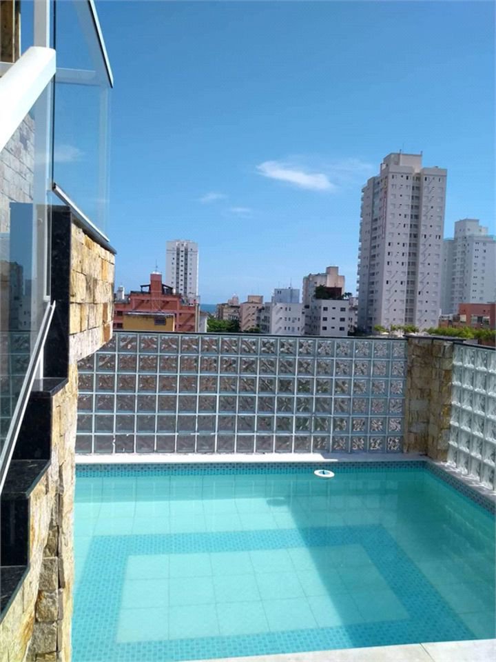 Cobertura com 4 dormitórios à venda, 279 m² por R$ 870.000,00 - Jardim Ana Maria - Guarujá/SP