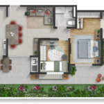 Apartamento à venda com 2 quartos, sendo 1 suíte, em Vila Espírito Santo, Sorocaba, SP