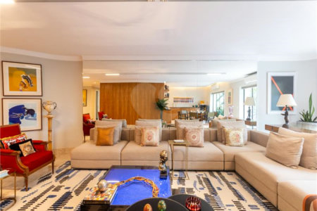 Apartamento a venda nos Jardins 262 m2, 3 suites e 3 vagas