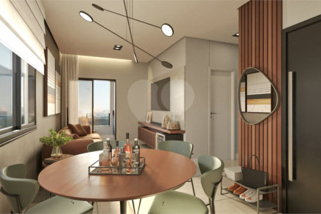 Apartamento à venda com 2 quartos, sendo 1 suíte,  em Residencial Jardins da Catalunha, Atibaia, SP