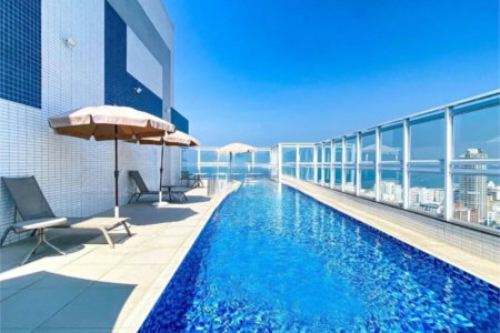 Apartamento com 1 dormitório à venda, 52 m² por R$ 715.000,00 - Embaré - Santos/SP