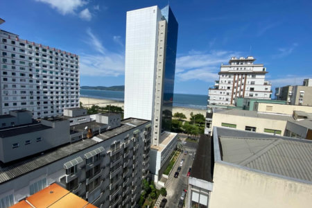 Apartamento com 1 dormitório para alugar, 65 m² por R$ 4.500,00/mês - José Menino - Santos/SP