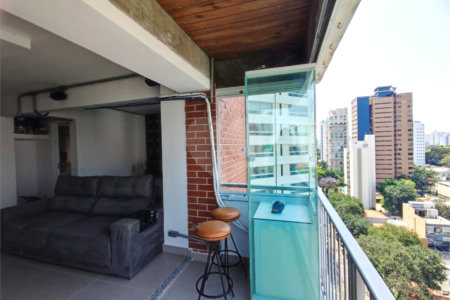 Apartamento à venda com 1 quarto em Indianópolis, São Paulo, SP
